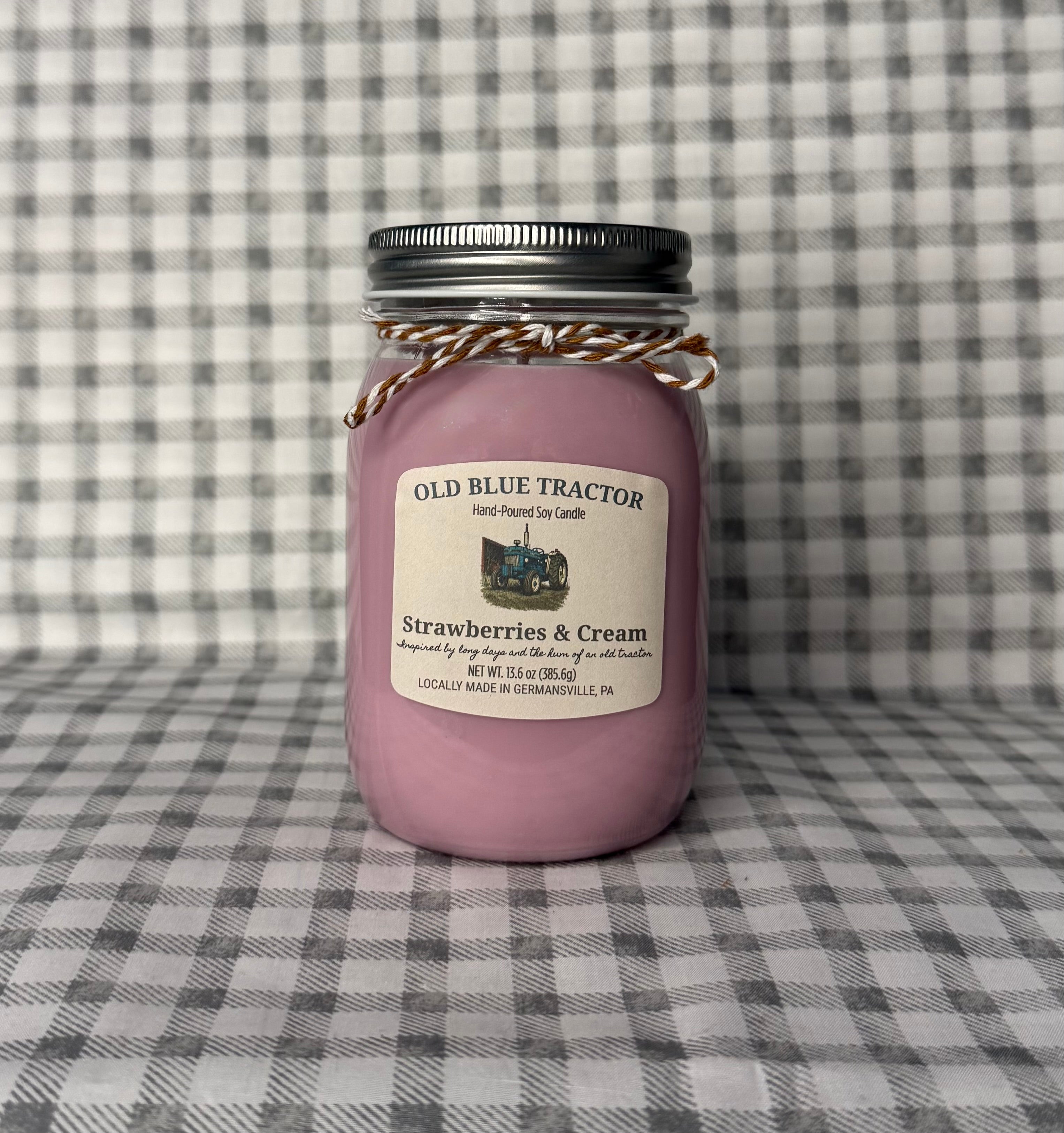 Strawberries & Cream Soy Candle