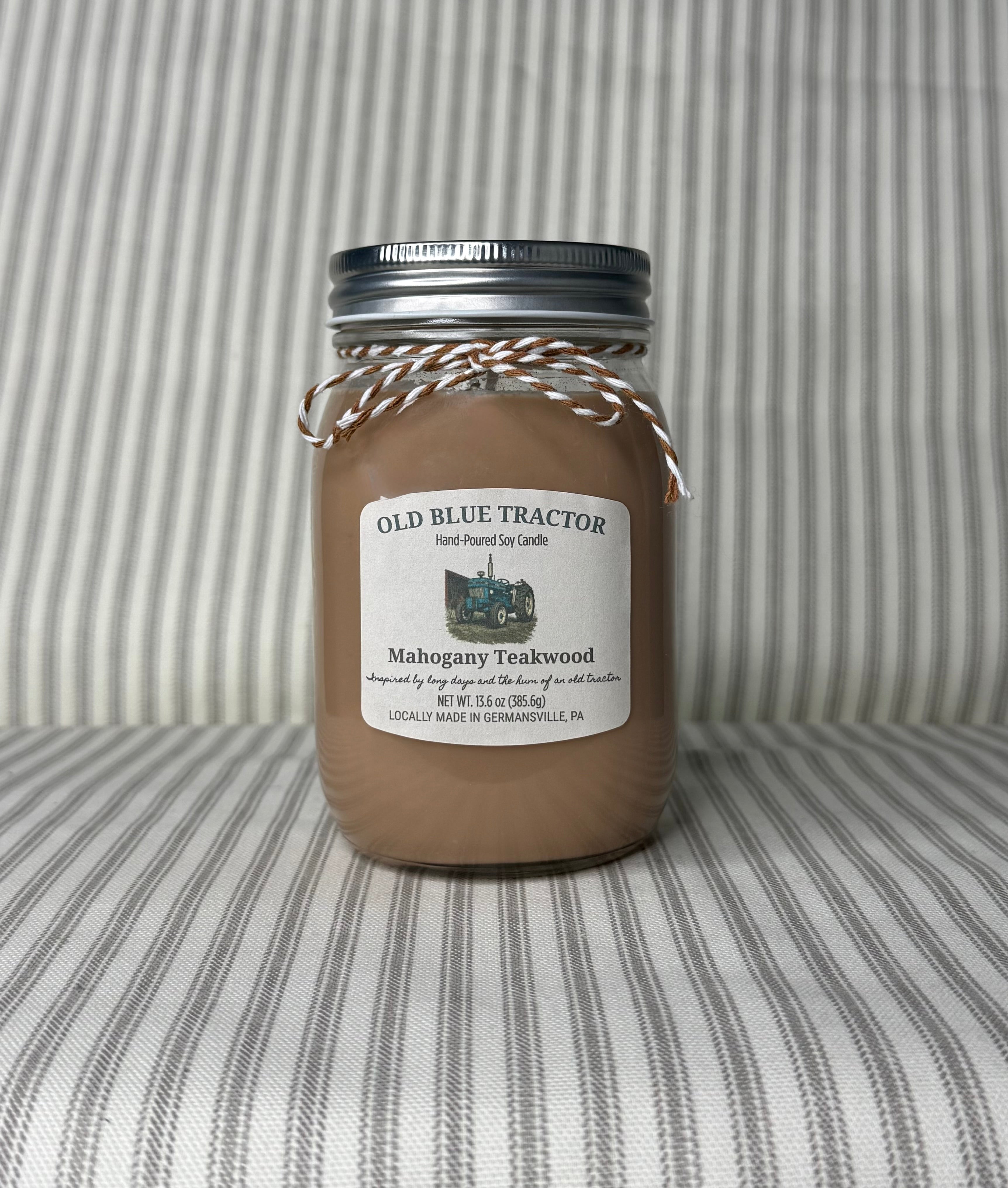 Mahogany Teakwood Soy Candle