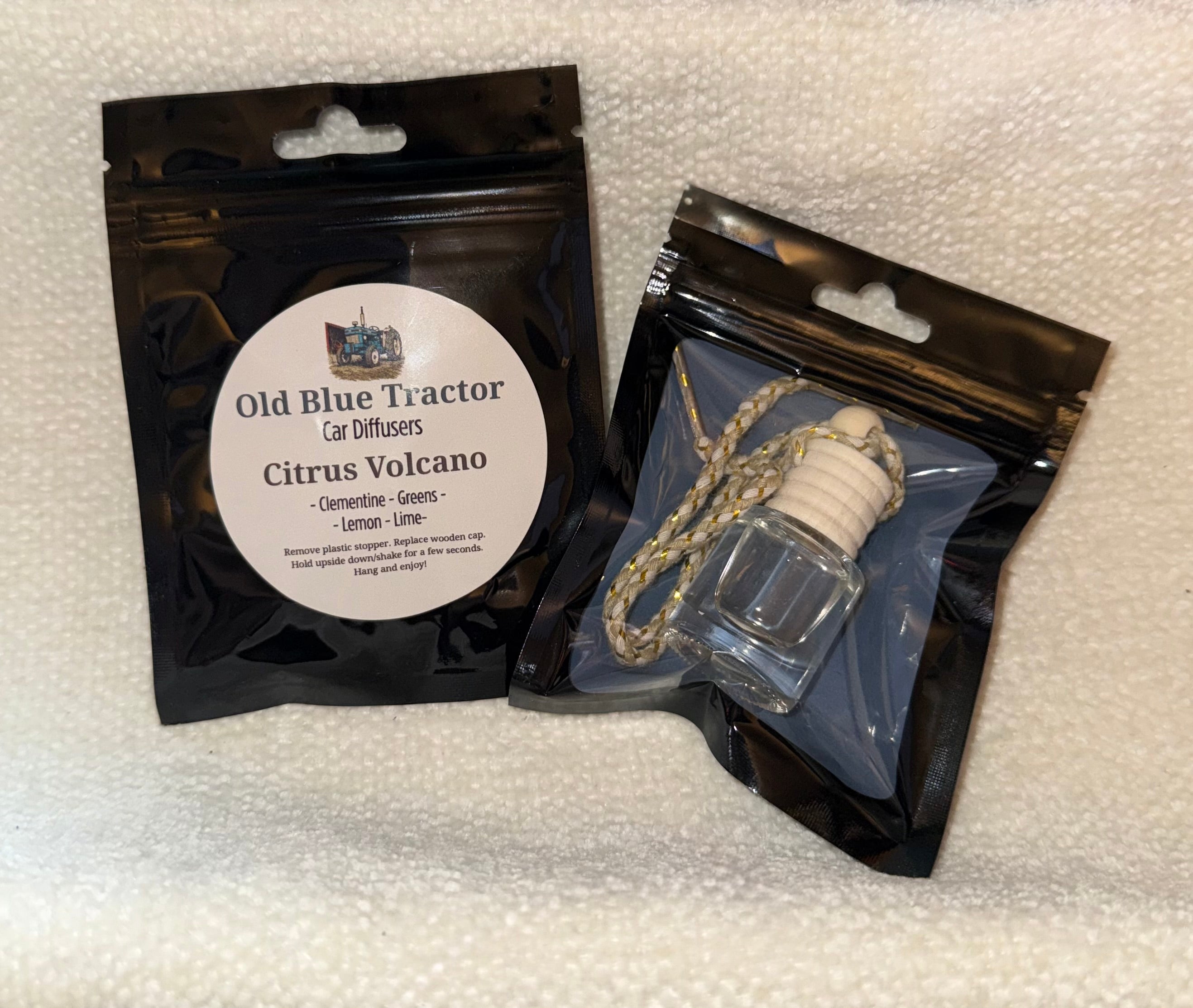 Citrus Volcano Car Diffuser