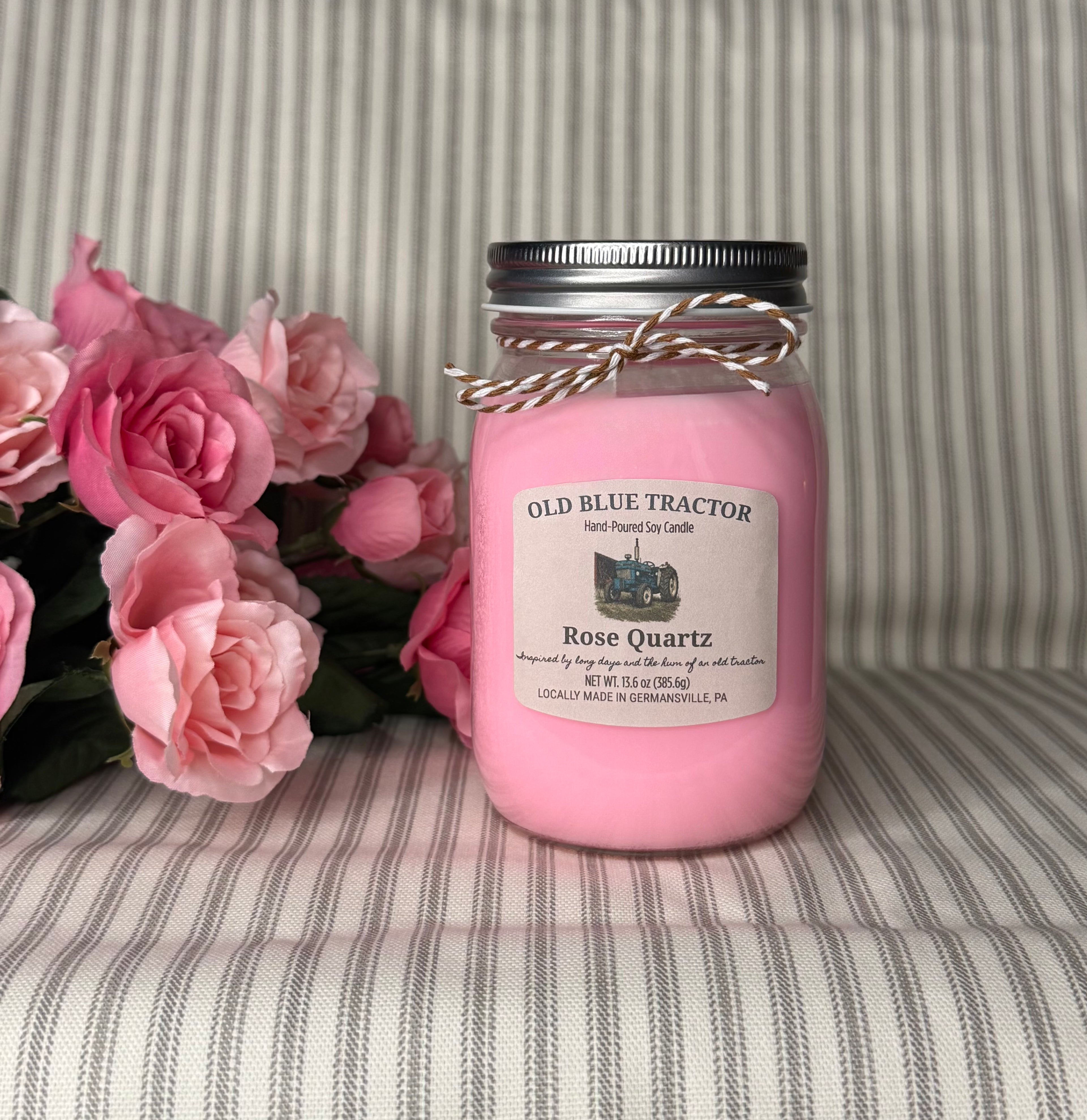 Rose Quartz Soy Candle