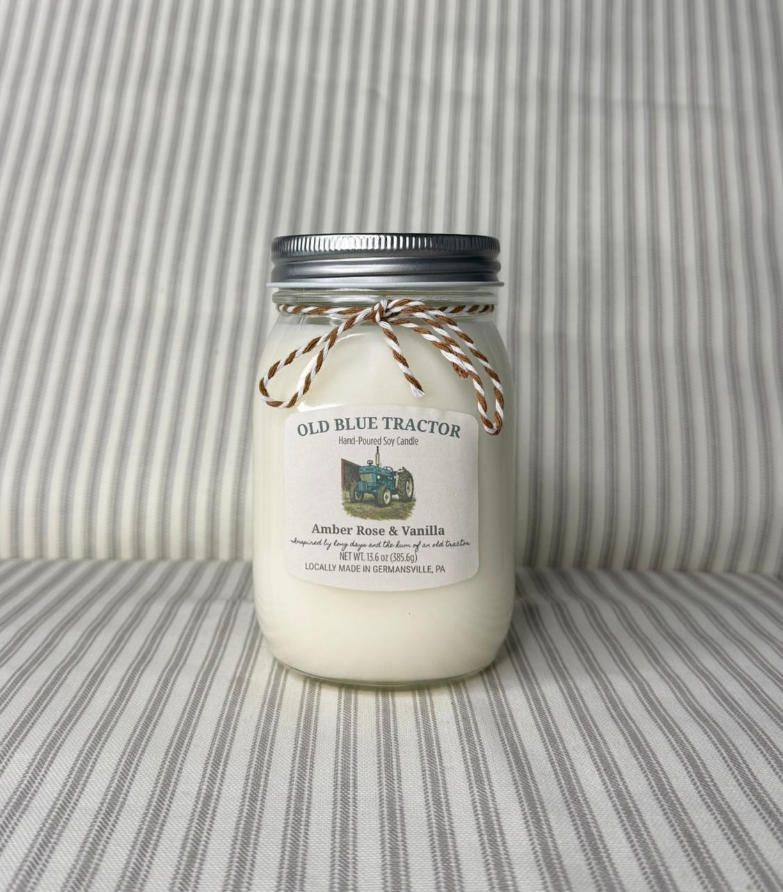 Amber Rose & Vanilla Soy Candle