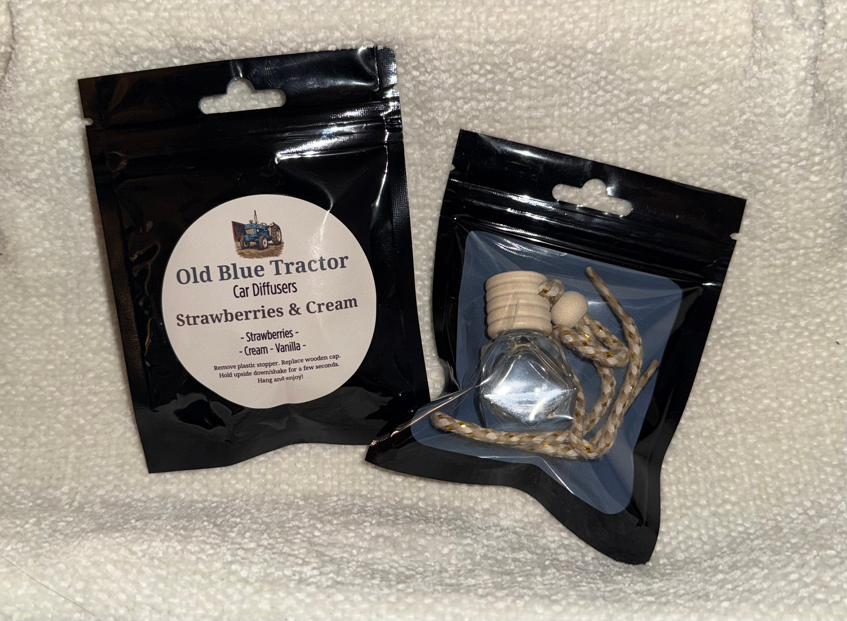 Strawberries & Cream Car Diffuser
