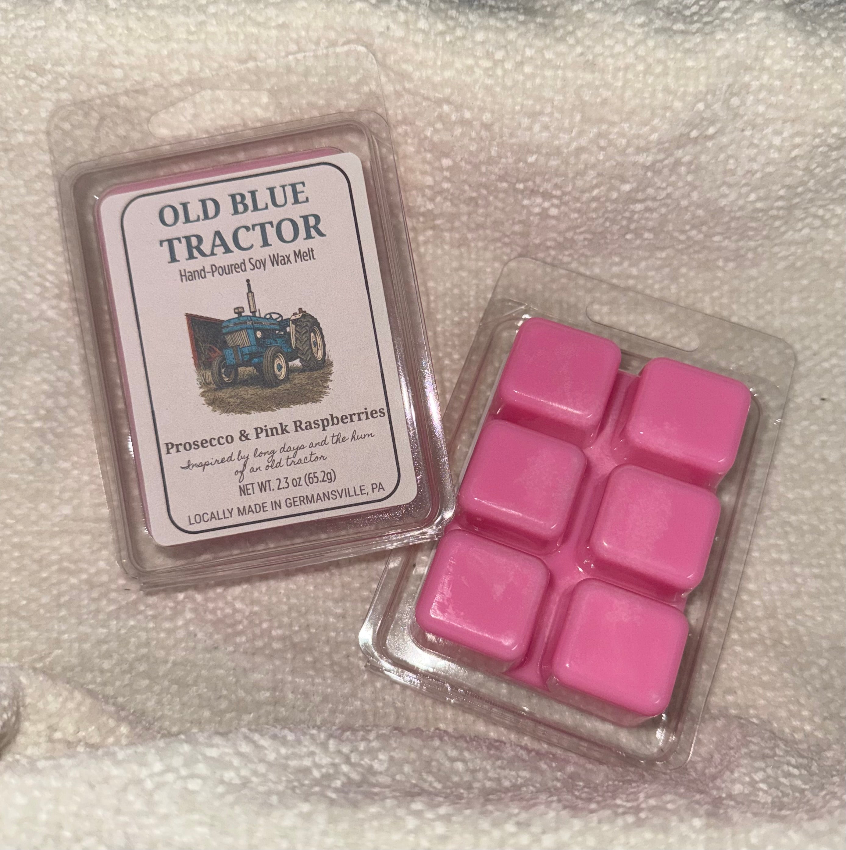 Prosecco & Pink Raspberries Soy Wax Melt